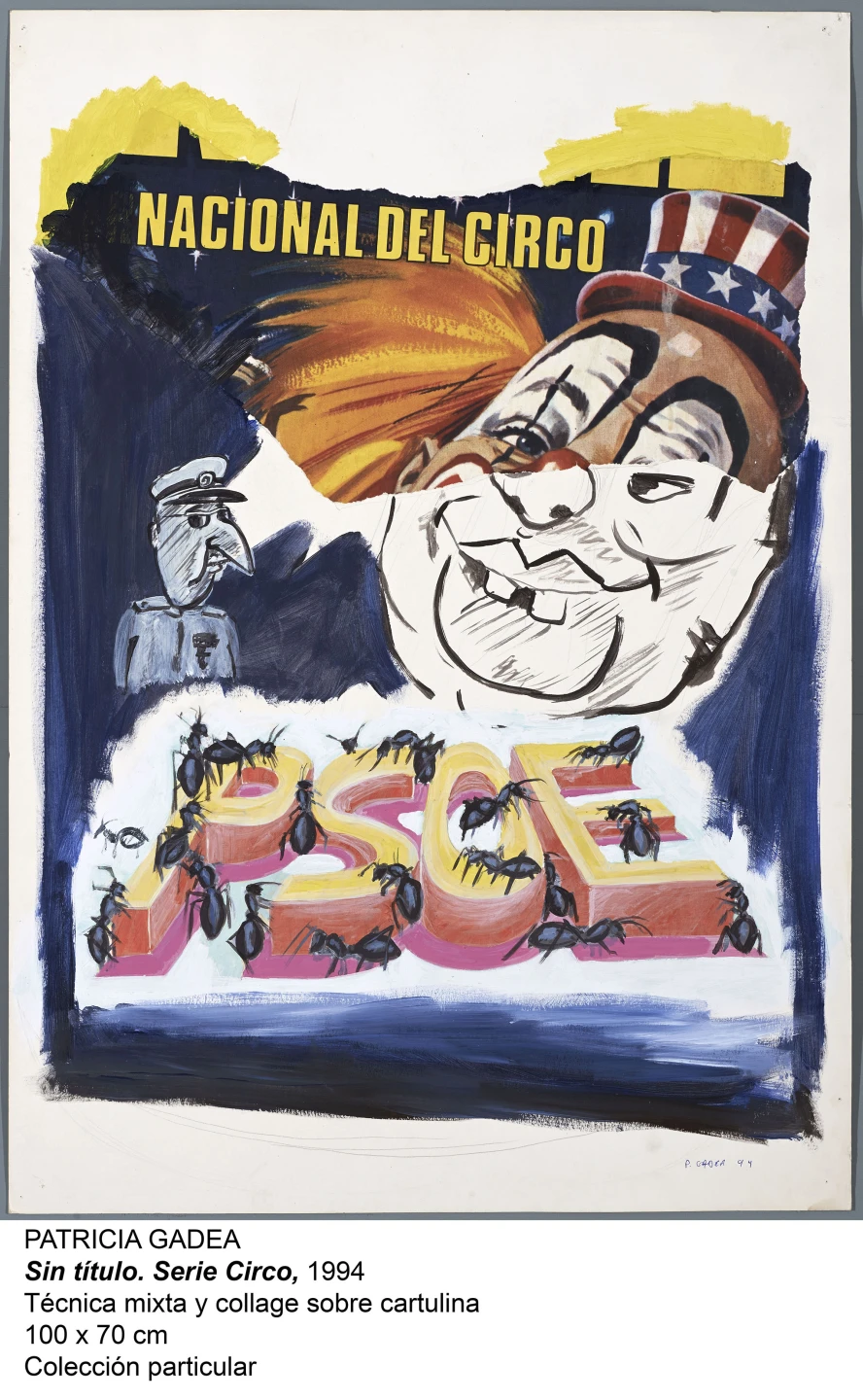 Patricia Gadea. Sin títuloSerie Circo, 1994. Colección particular