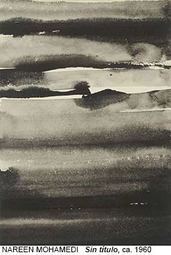Nasreen Mohamedi Sin título, ca. 1960. Tinta y acuarela sobre papel