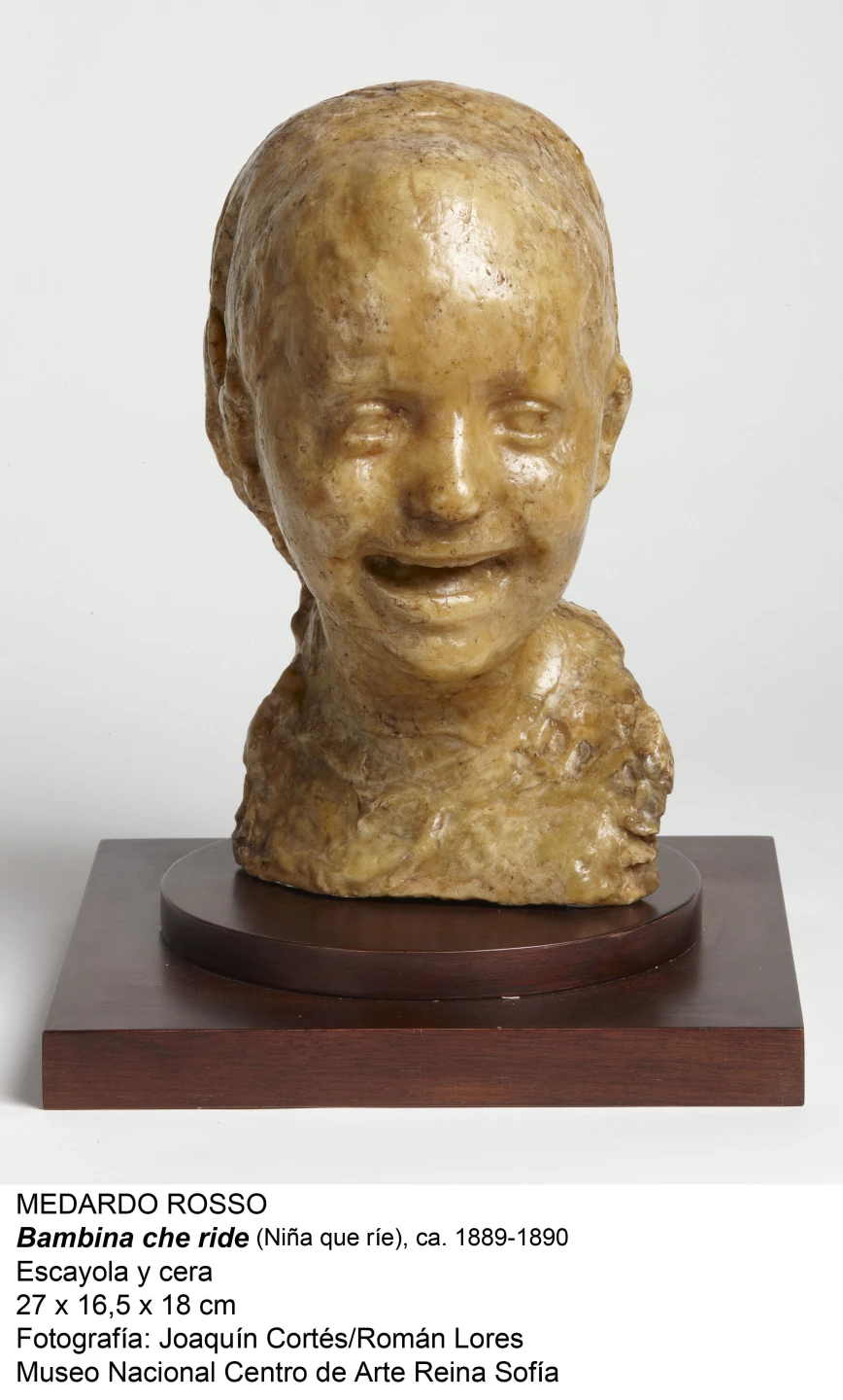 Medardo Rosso. Bambina che ride, ca. 1889-1890
