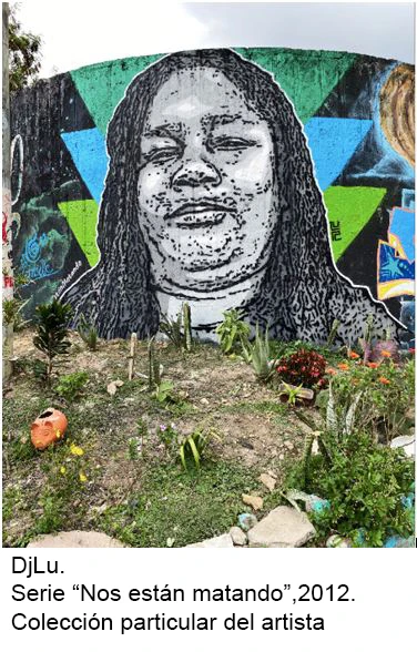 DjLu. Serie no están matando, 2012. Colección particular del artista