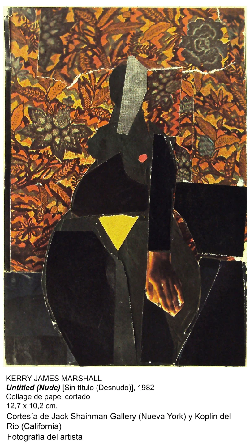 Kerry James Marshall. Untitled (Nude) [Sin título (desnudo)], 1982