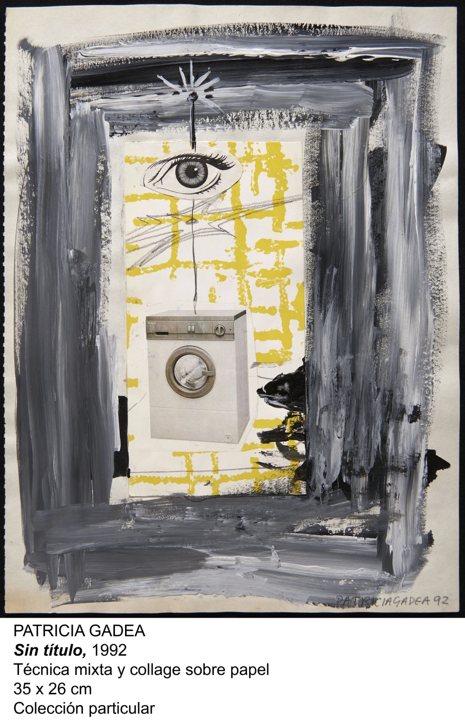 Patricia Gadea.Sin título, 1992. Colección particular