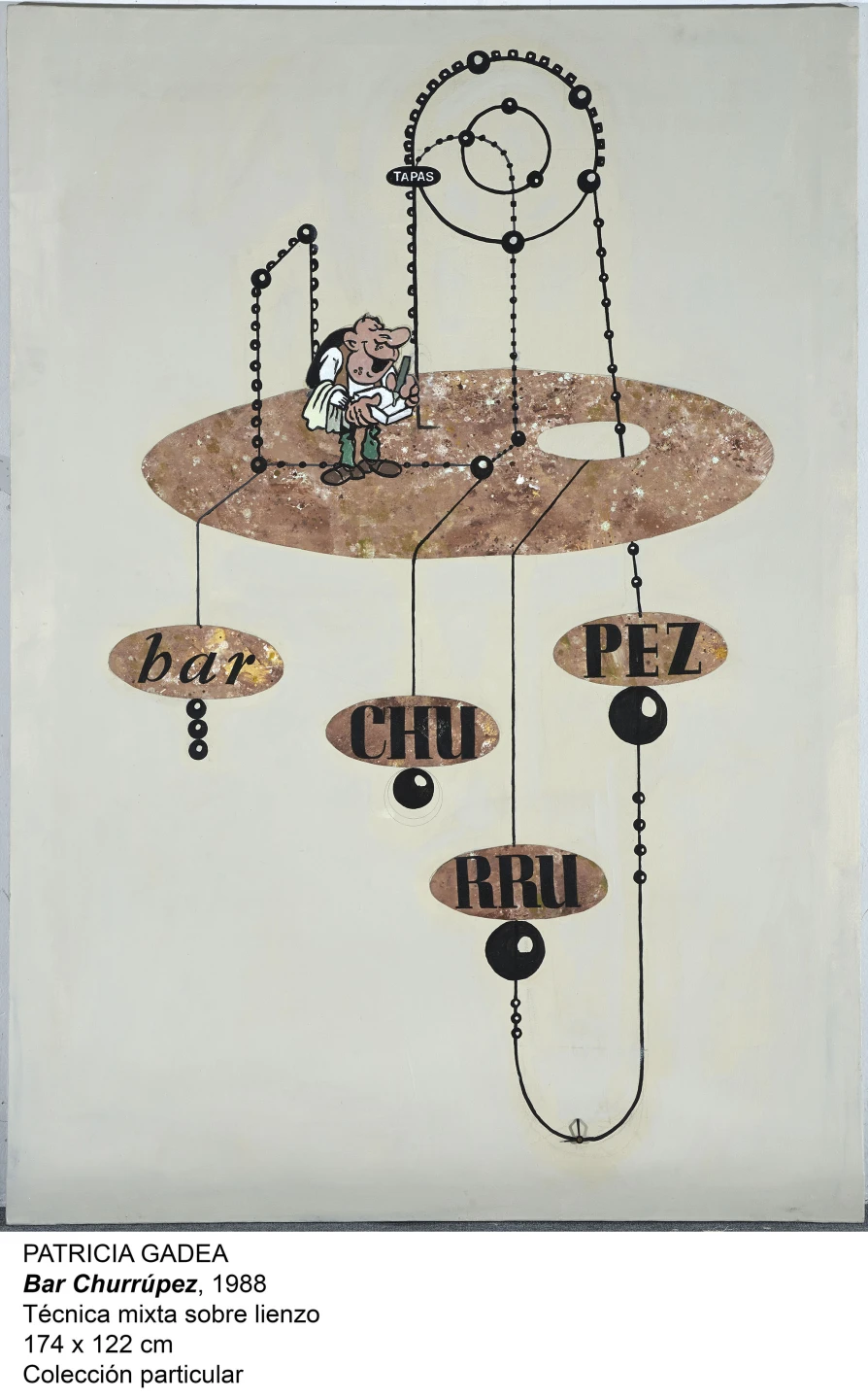Patricia Gadea. Bar Churrúpez, 1988. Colección particular