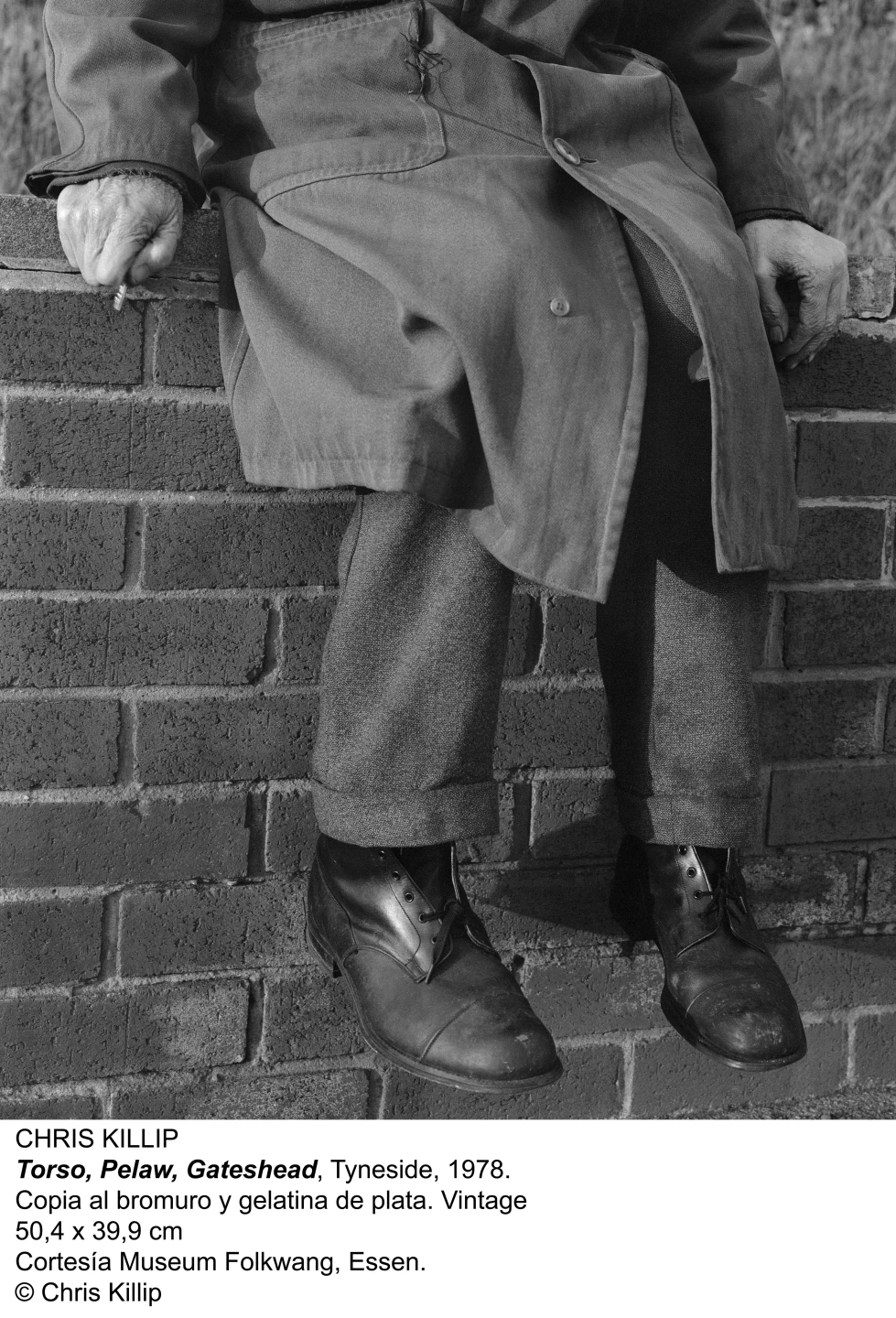 Chris Killip. Torso, Pelaw, Gateshead, Tyneside, 1978