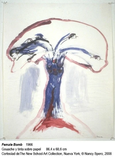 Nancy Spero.  Disidanzas(imagen 06)