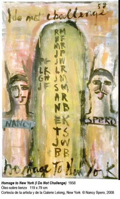 Nancy Spero.  Disidanzas(imagen 07)