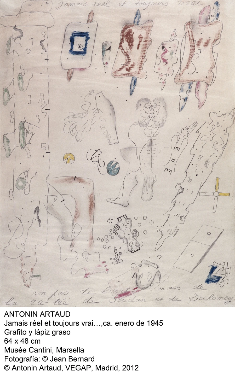 Espectros de Artaud.  Lenguaje y arte en los años cincuenta(imagen 01)