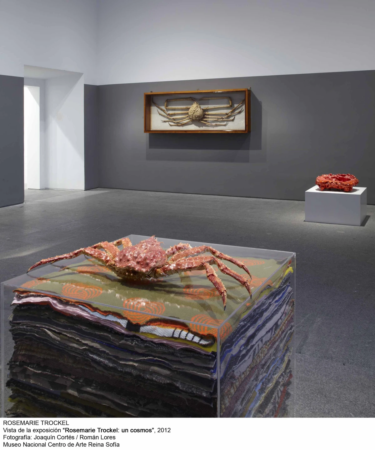 imagen de taller sobre la exposición Rosemarie Trockel