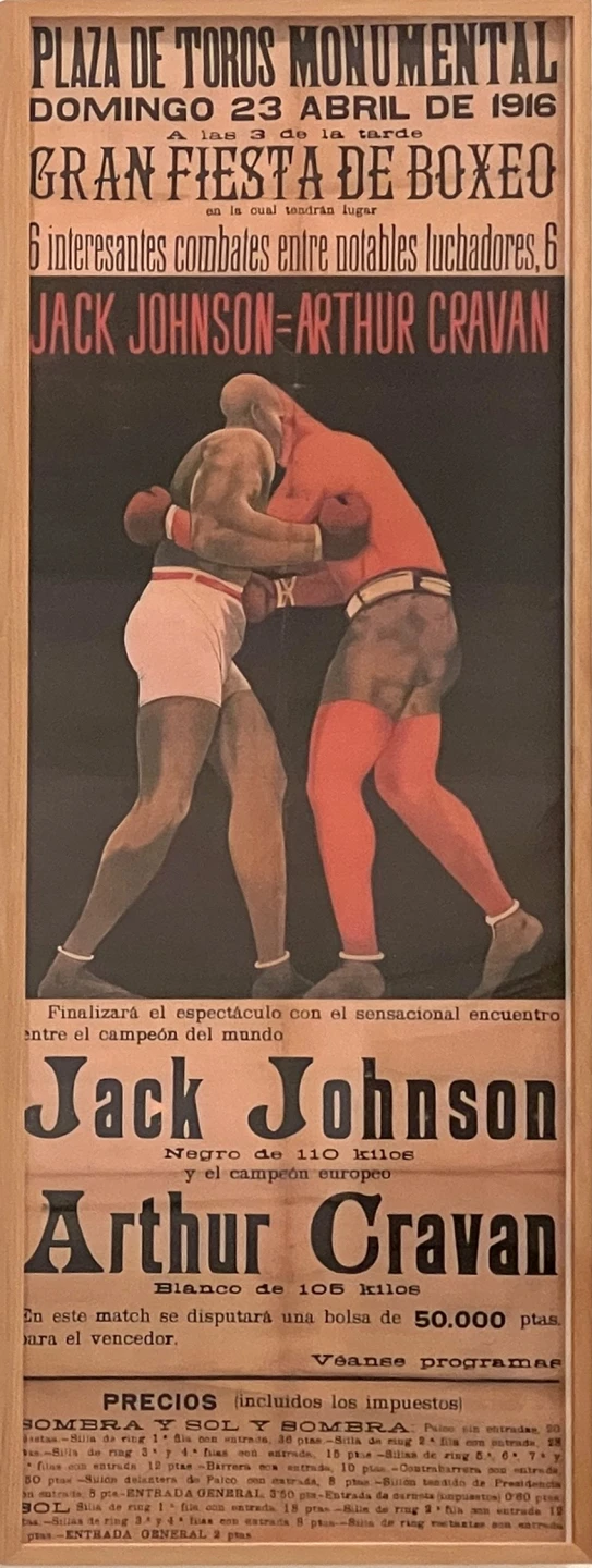 Anónimo. Gran fiesta del boxeo, 1916