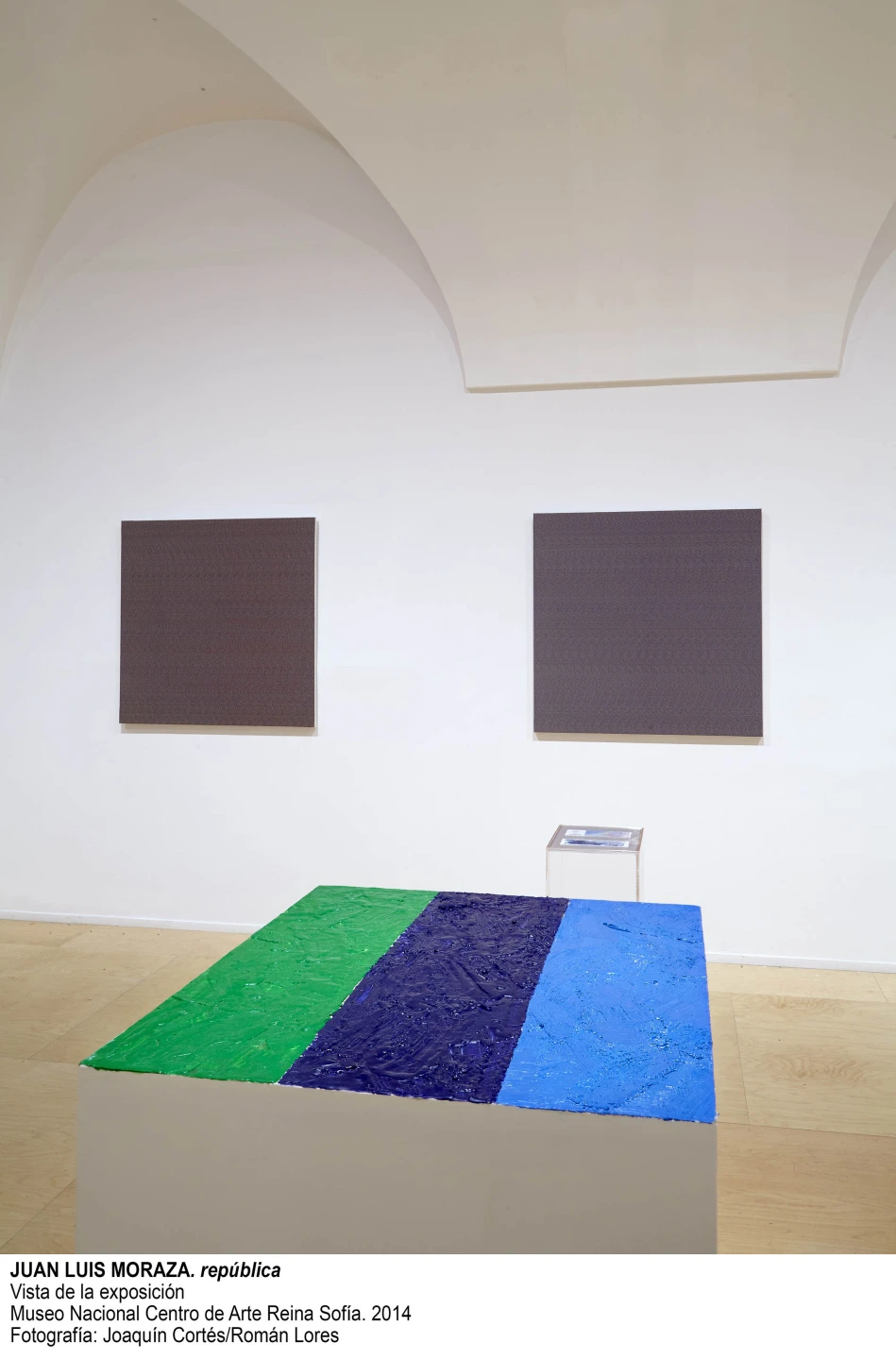 Juan Luis Moraza. república Vista de la exposición