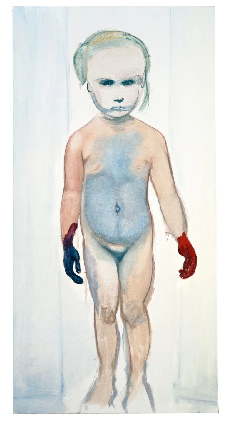 Marlene Dumas, The Painter, 1994. Óleo sobre lienzo. The Museum of Modern Art, New York. Fractional and promised gift of Martin and Rebecca Eisenberg, 2005