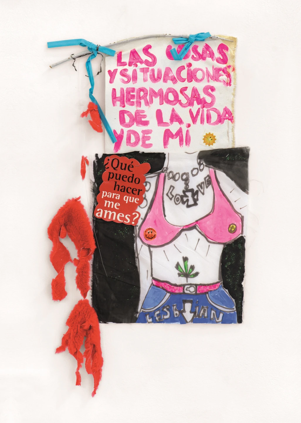 Fernanda Laguna. Lesbiana, 2001-2003. Collage. Colección de la artista