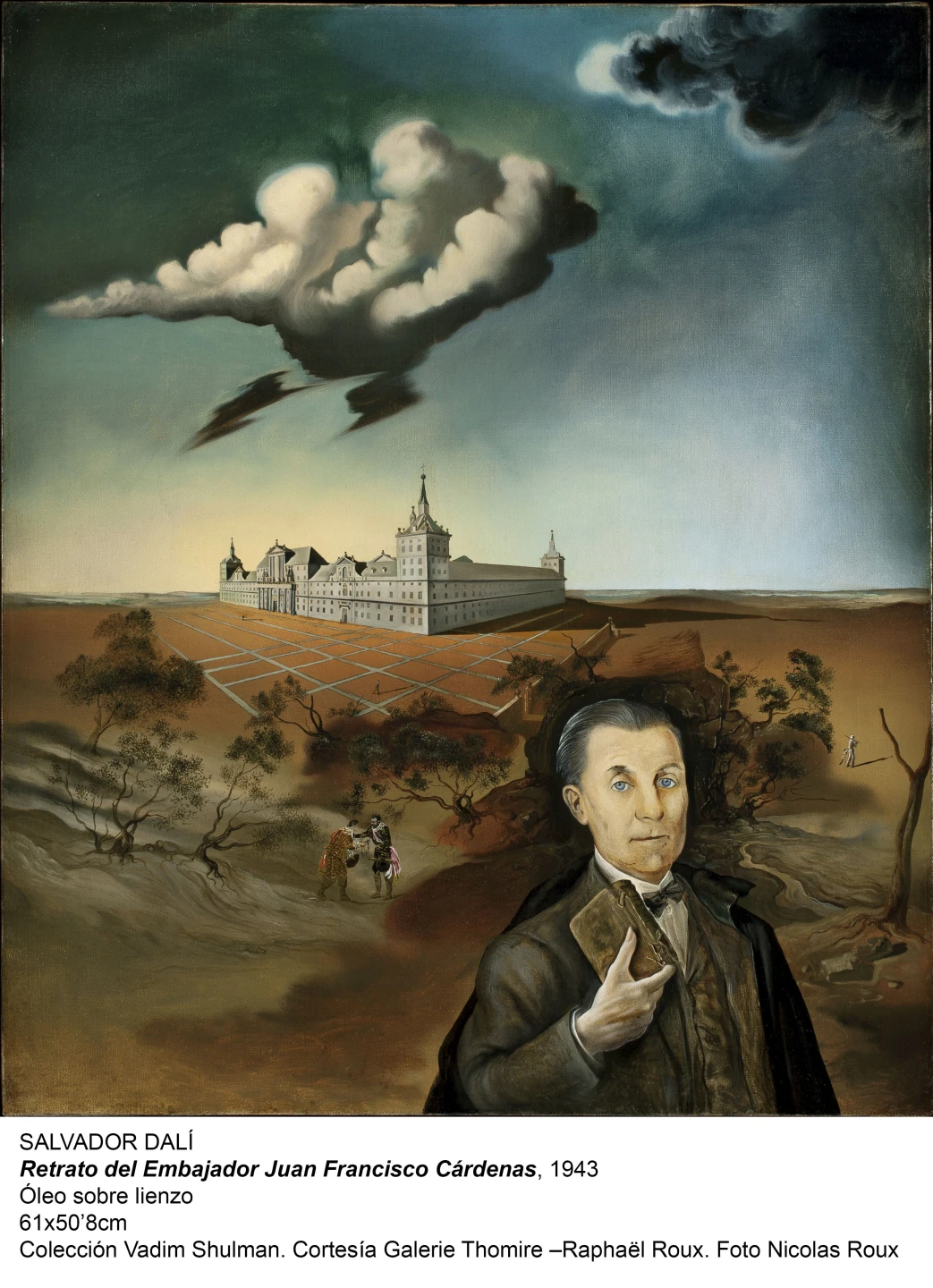 Salvador Dalí.  Retrato del Embajador Juan Francisco Cárdenas