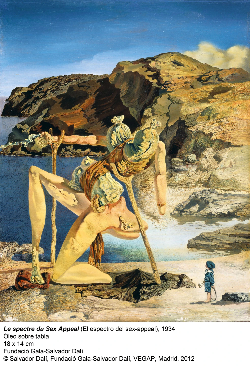 Dalí, Le spectre du sex appeal, 1934 © Salvador Dalí, Fundació Gala-Salvador Dalí, VEGAP, Madrid, 2013