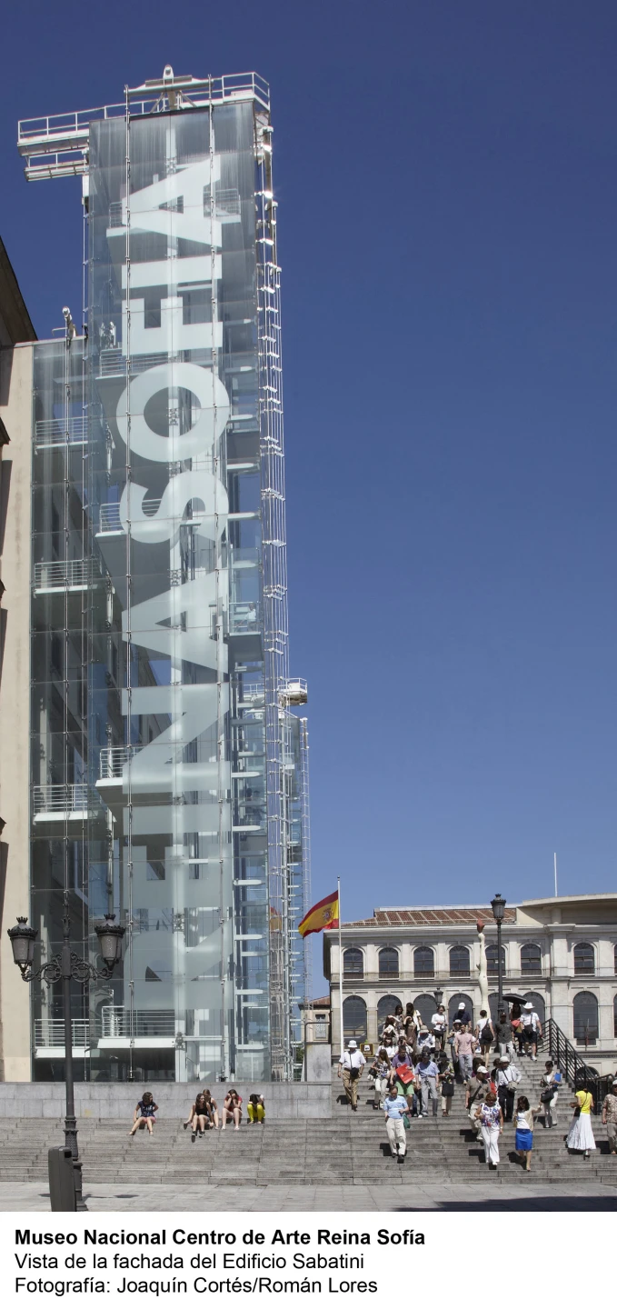 Museo Reina Sofía. Edificio Sabatini. Fachada