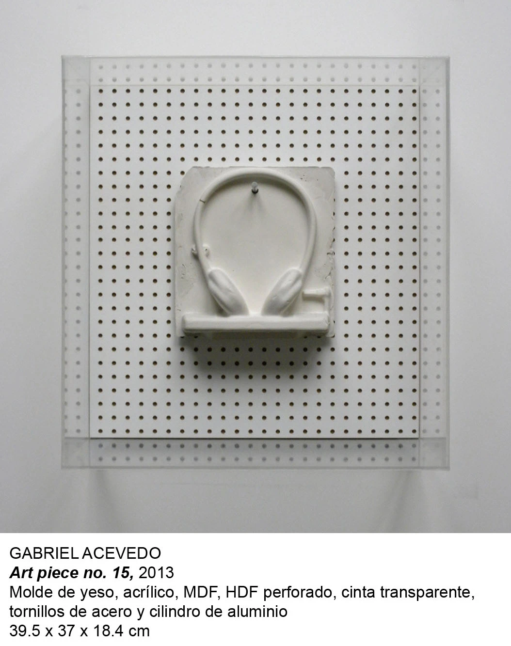 Gabriel Acevedo. Art piece no. 15, 2013