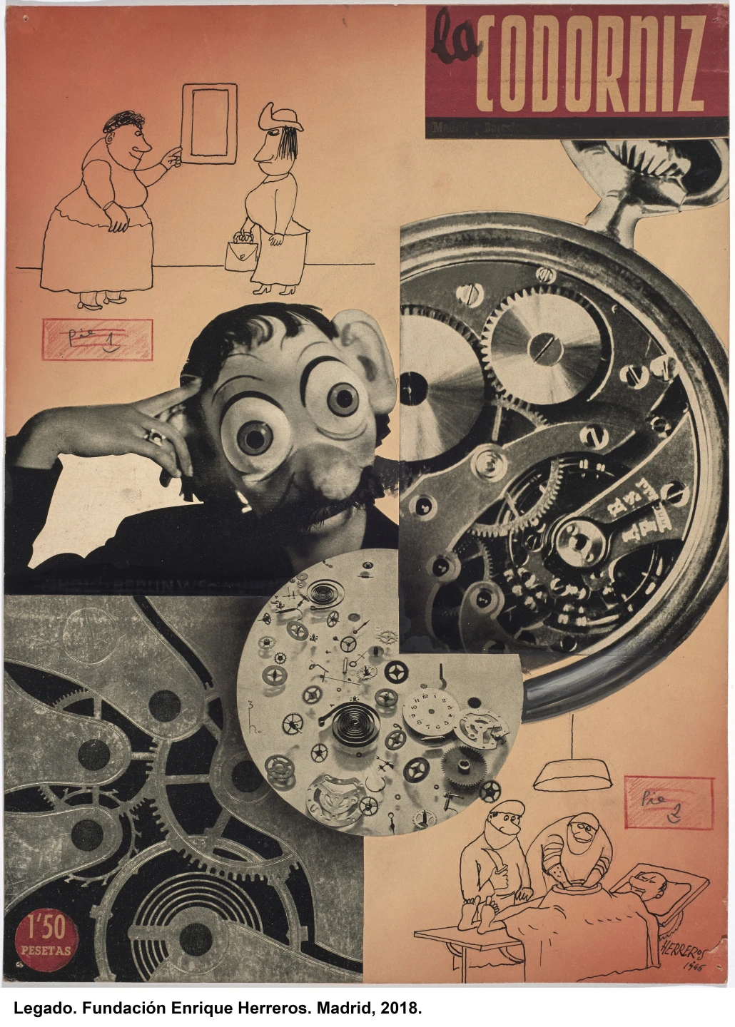 Portada de La Codorniz, obra de Enrique Herreros