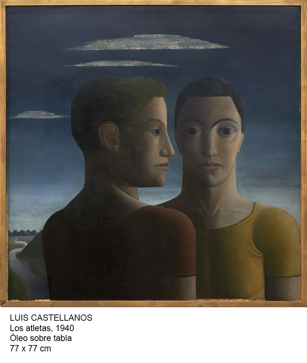 Luis Castellanos, Los atletas, 1940.