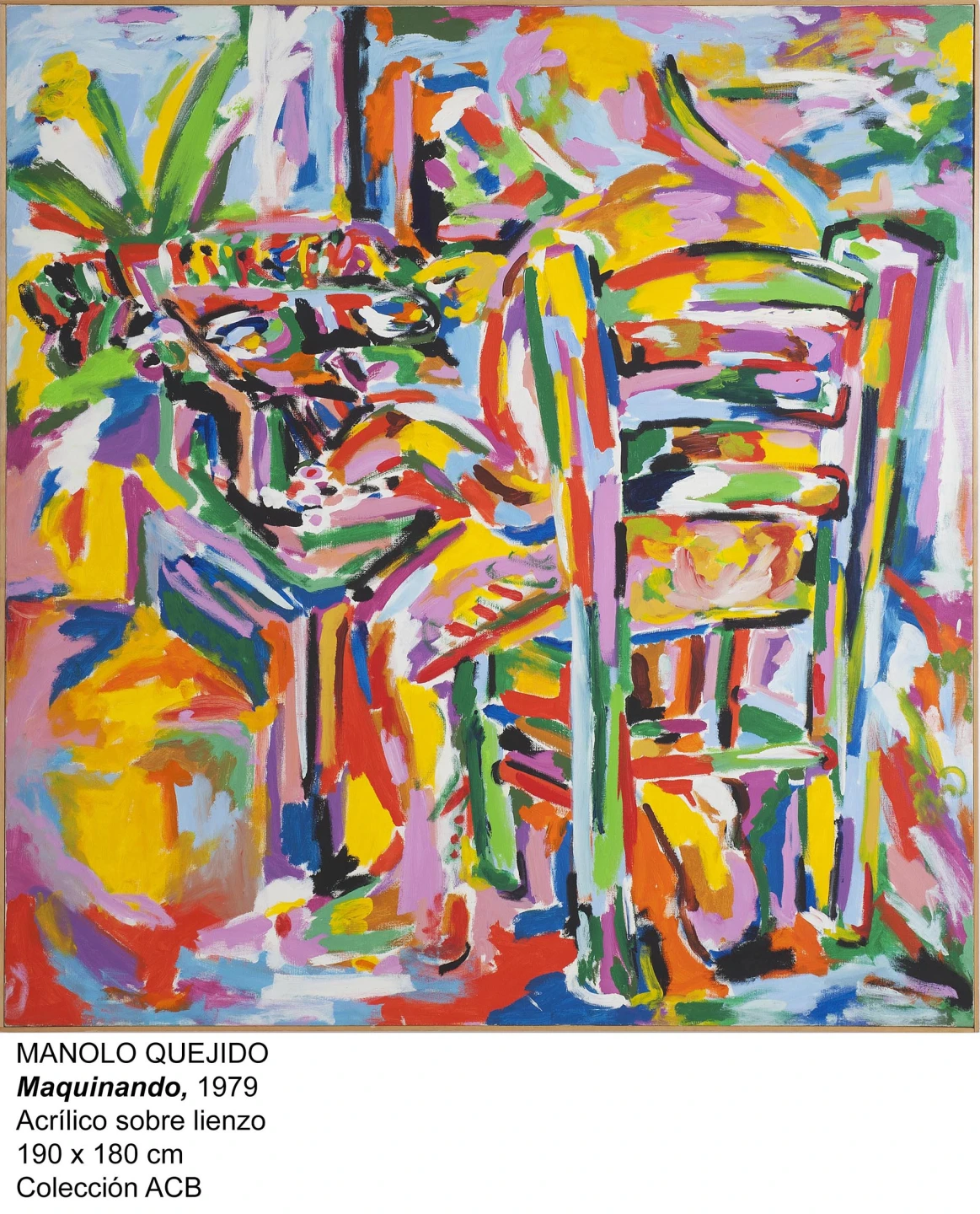 Manolo Quejido. Maquinando, 1979