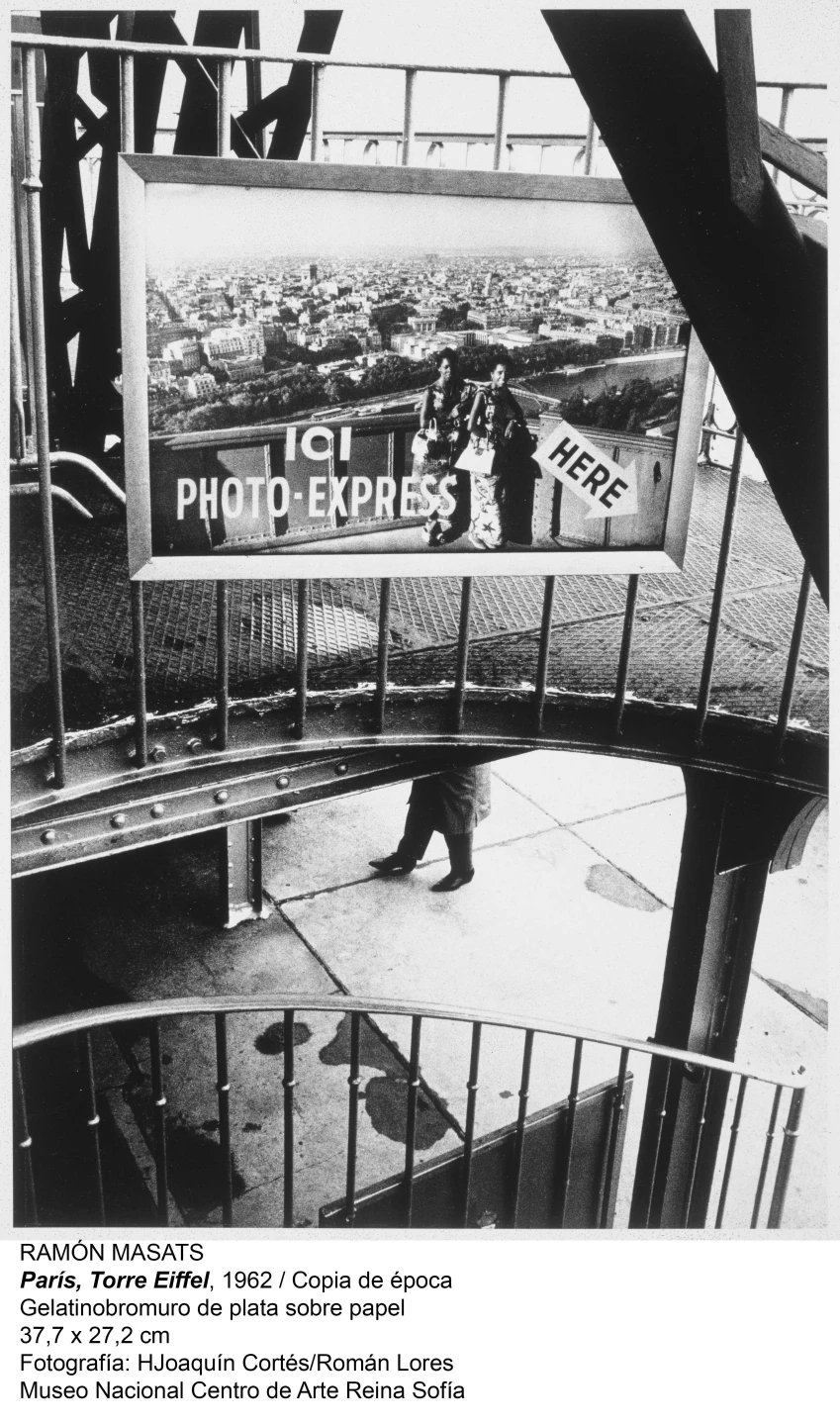 París. Torre Eiffel. 1962. Ramón Masats