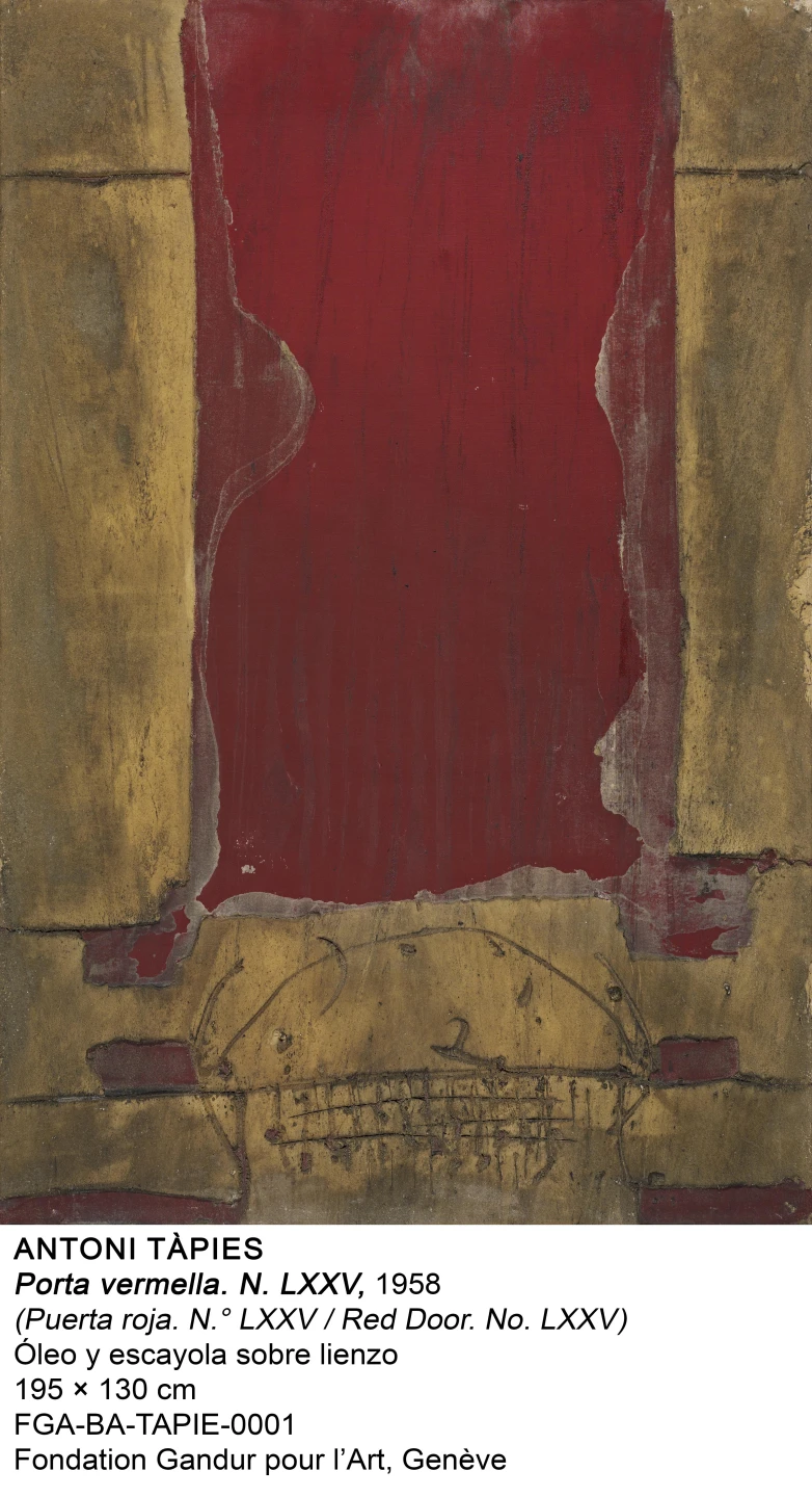 Antoni Tàpies. La práctica del arte  