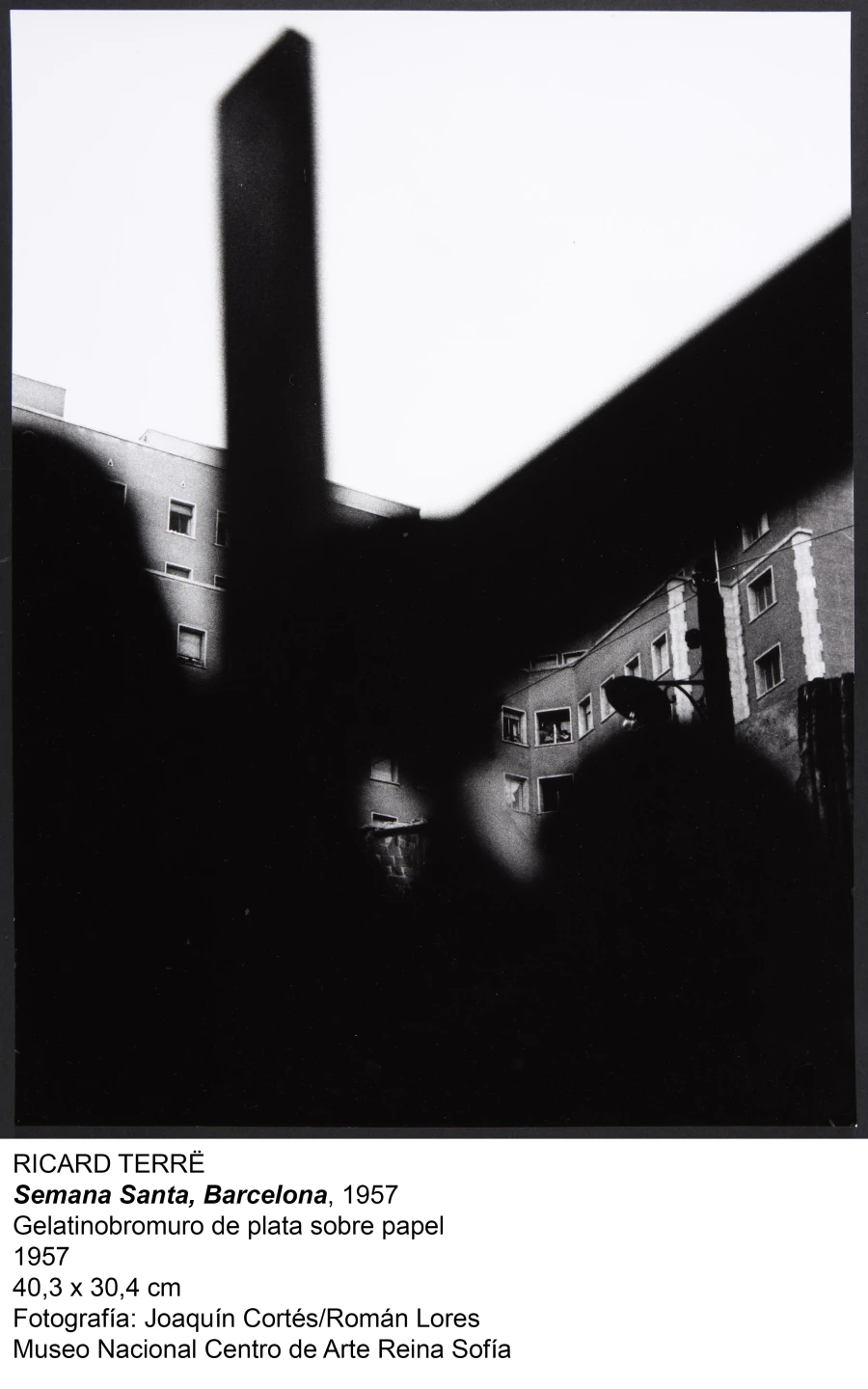 Semana Santa, Barcelonal. 1957. Ricard Terré