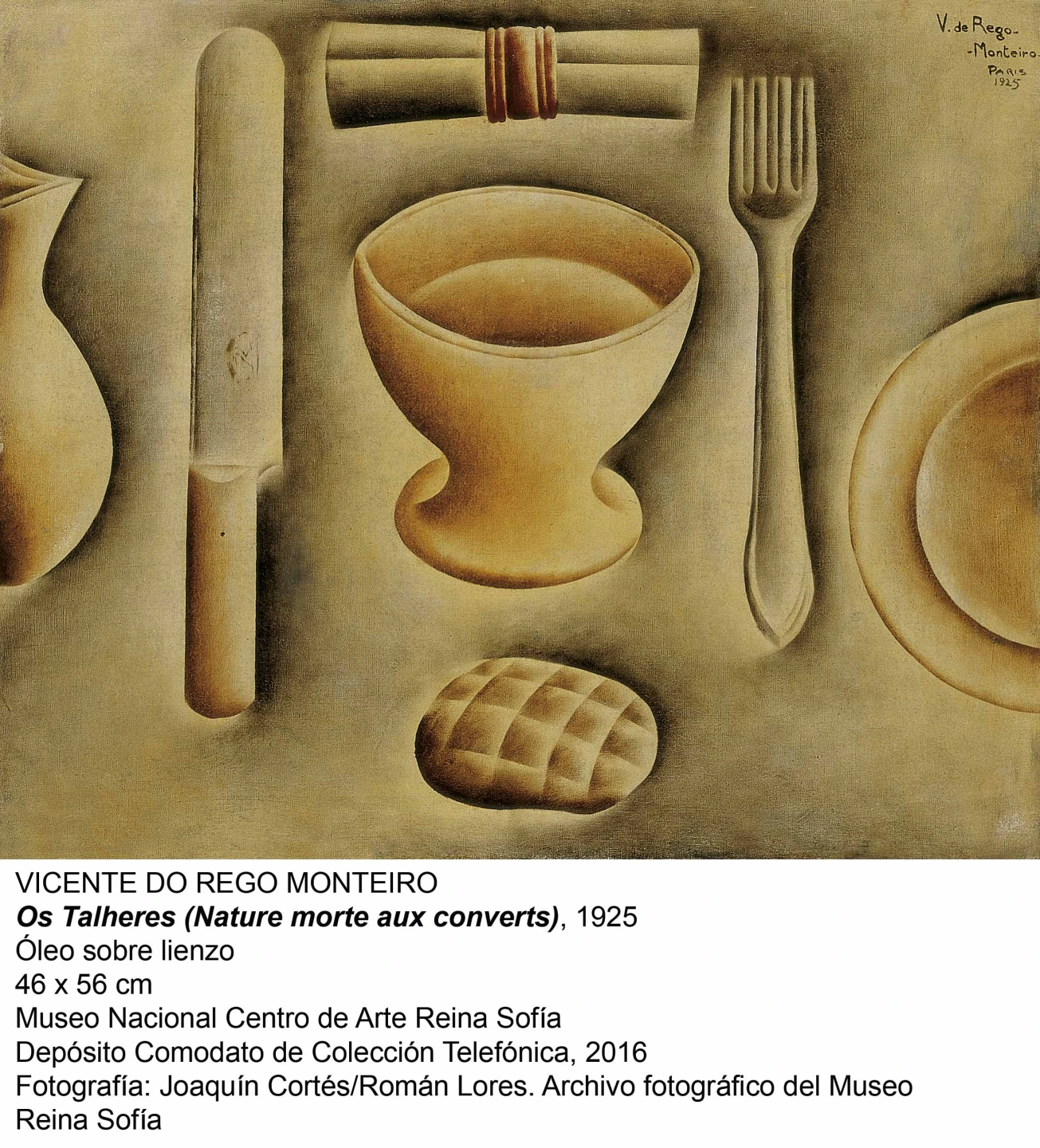 Os Talheres (1925). Vicente Do Rego