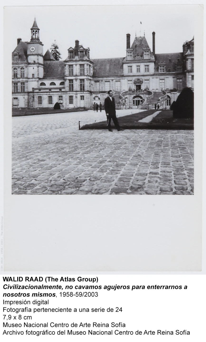 Walid Raad (The Atlas Group), Civilizacionalmente, no cavamos agujeros para enterraros a nosotros mismos, 1958-59/2003