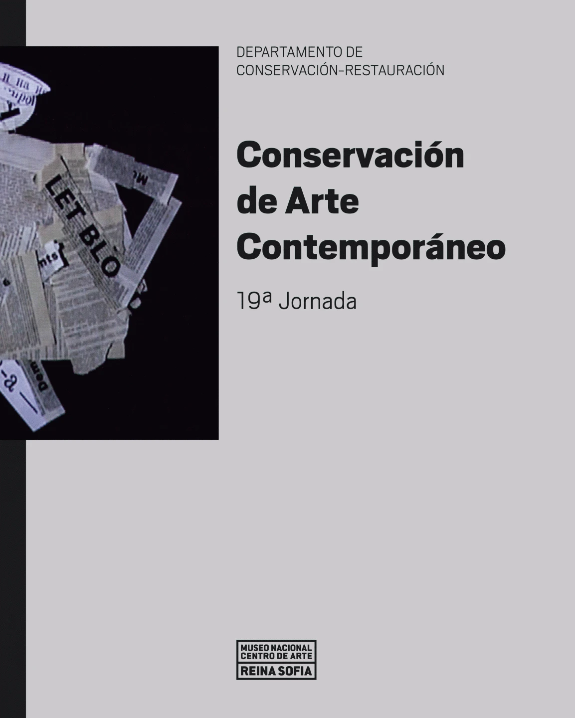 Conservación de Arte Contemporáneo 19ª Jornada