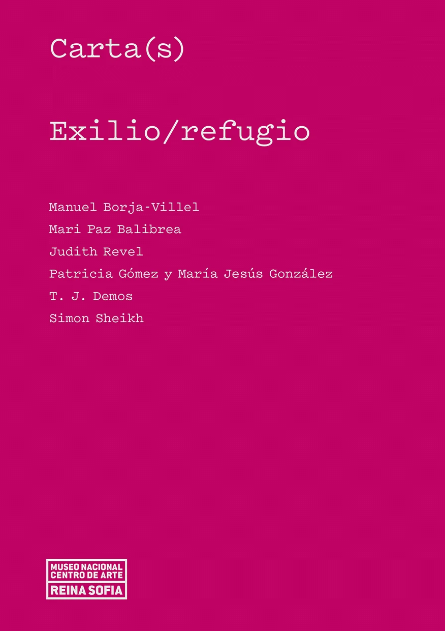 Carta(s). Exilio/refugio