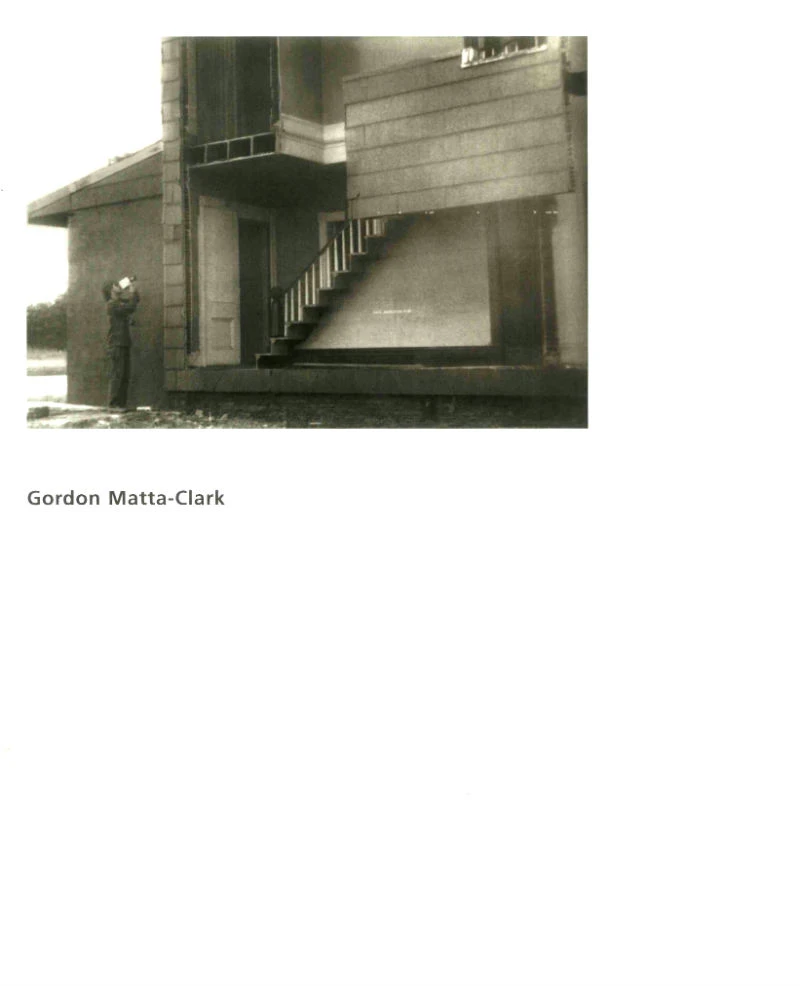 Gordon Matta-Clark