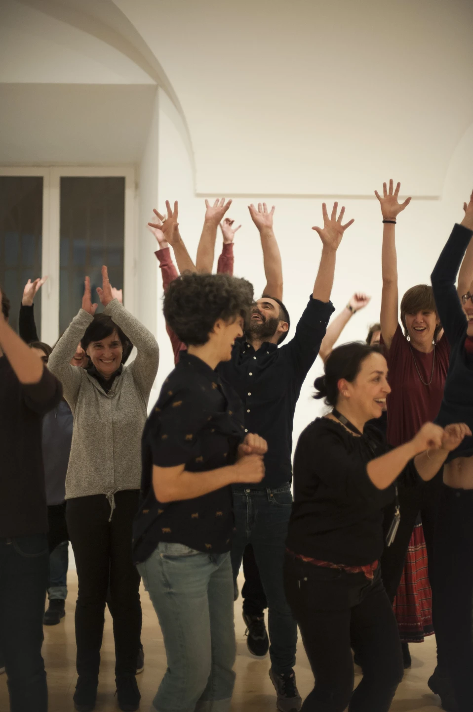 Sesión de Escuela de la Escucha. Foto: Alejandra Pastrana