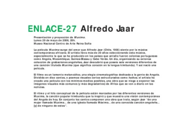 Portada del documento