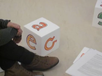 Sesión preparatoria de la actividad Arte y palabra, 2011