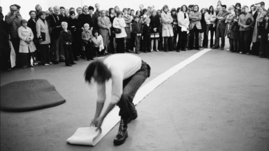 Franz Erhard Walther en documenta 5 (1972)