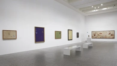 Vista de sala de la exposición La invención del siglo XX. Carl Einstein y las vanguardias, 2009