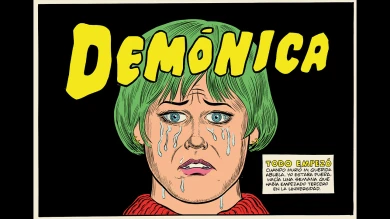 Daniel Clowes, Monica, 2023. Cortesía del artista