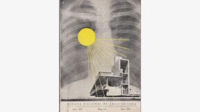 Portada de la Revista Nacional de Arquitectura, nº 126, Madrid, COAM, 1952