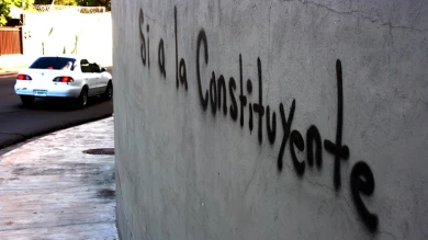 Sí a la Constituyente. Fotografía de José Luis Durón