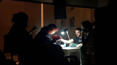Sesión de trabajo con La rara troupe, 2018