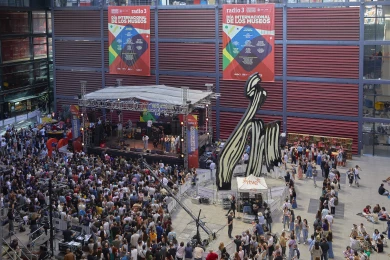 Celebración del Día Internacional de los Museos en el Patio Nouvel del Museo Reina Sofía