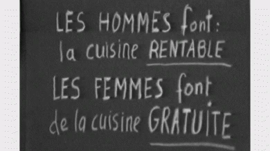 Nadja Ringart, Carole Roussopoulos, Delphine Seyrig y, Ioana Wieder, Nadja Ringart. Maso et Miso vont en bateau [Maso y Miso van en barco].,  Vídeo, 1976. Vídeo. Centre audiovisuel Simone de Beauvoir