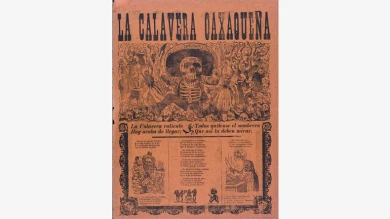José Guadalupe Posada, La calavera oaxaqueña, 1903. Library of Congress