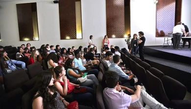 Encuentro de alumnos de Secundaria.