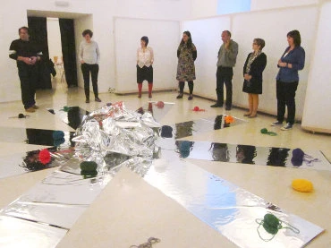 Momento de una sesión preparatoria para profesores