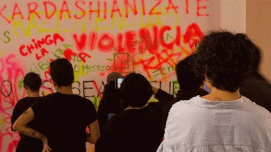 Sesión con Jenny Granados. El espectáCULO racializado, 2018. Fotografía: Rosa Castillo