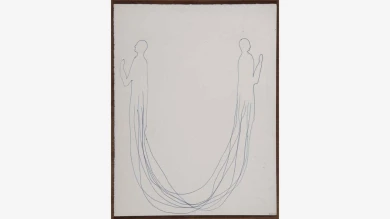 Pepe Espaliú. Sin título. Serie Diez últimos dibujos, 1993. Museo Reina Sofía