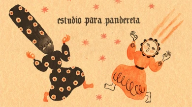 Imagen para &quot;Estudio para pandereta&quot; © Beatriz Lobo