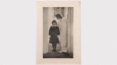 Gertrude Käsebier, Blessed Art Thou Among Women [Bendita tú eres entre todas las mujeres], 1899. Alfred Stieglitz Collection, 1933. The Metropolitan Museum of Art
