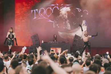 Toccororo en el Sónar Village, Barcelona, 2023. Fotografía: Nerea Coll